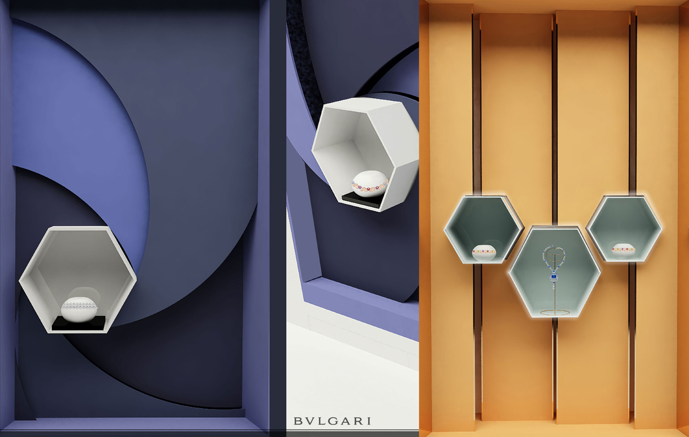 Bulgari Institutional Window Display - Federica Pellazza